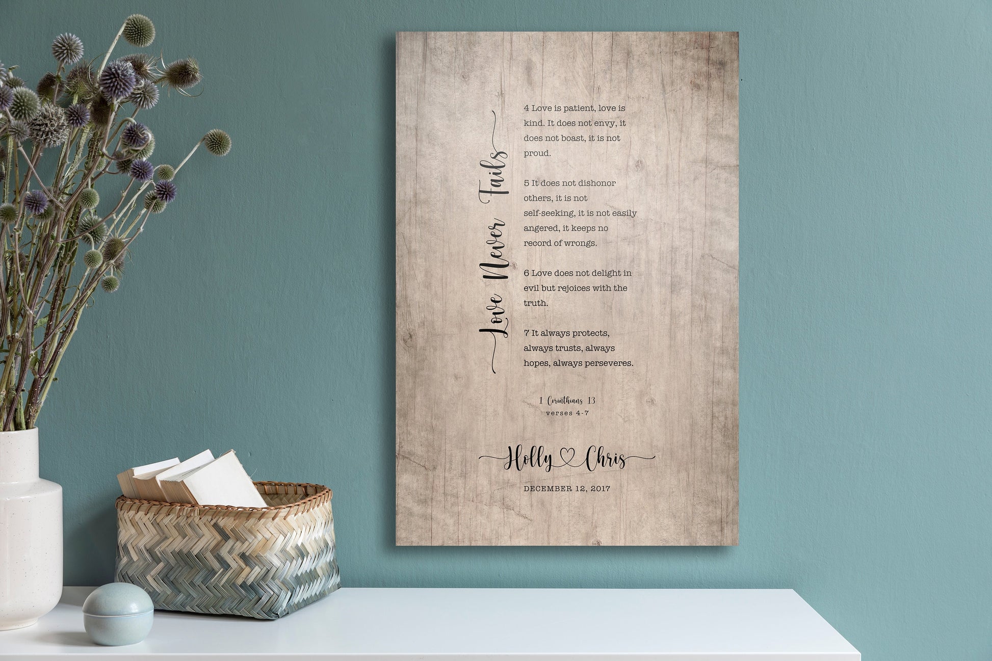 5 year anniversary gift for wife, 5th anniversary gift