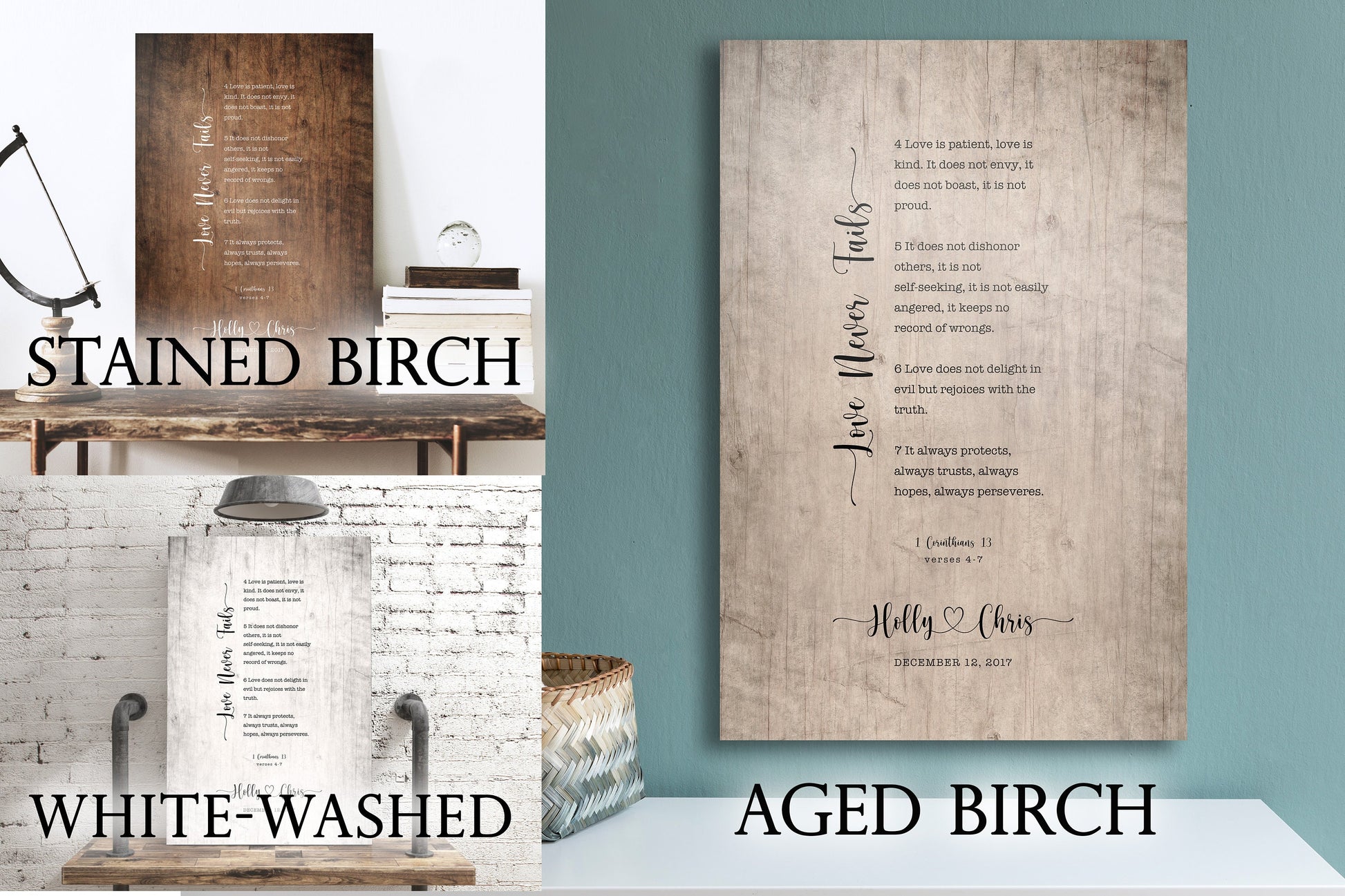 5th Anniversary Gift for her, 5 year anniversary gift for him