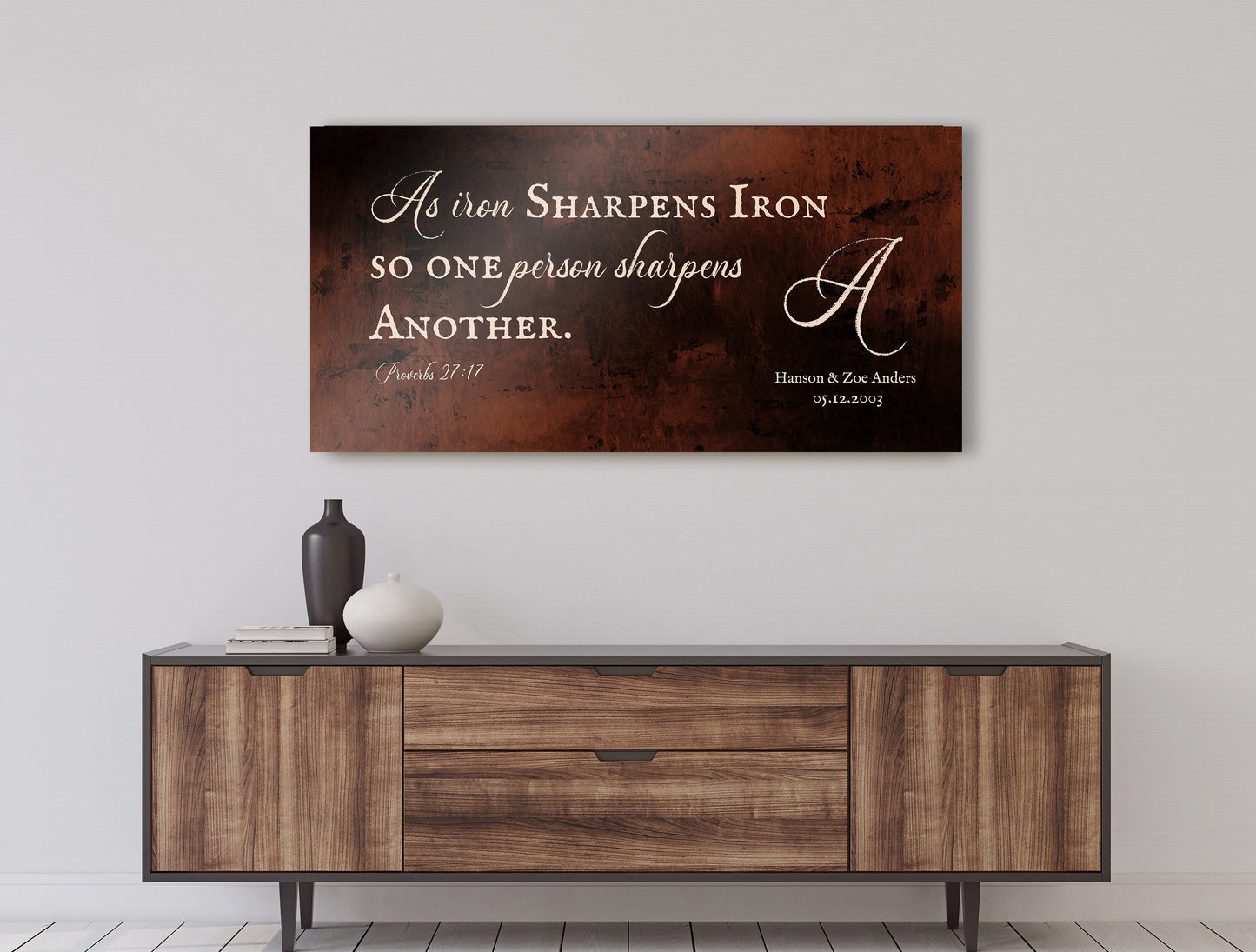 8 year anniversary gift for him, Bronze Anniversary Gift