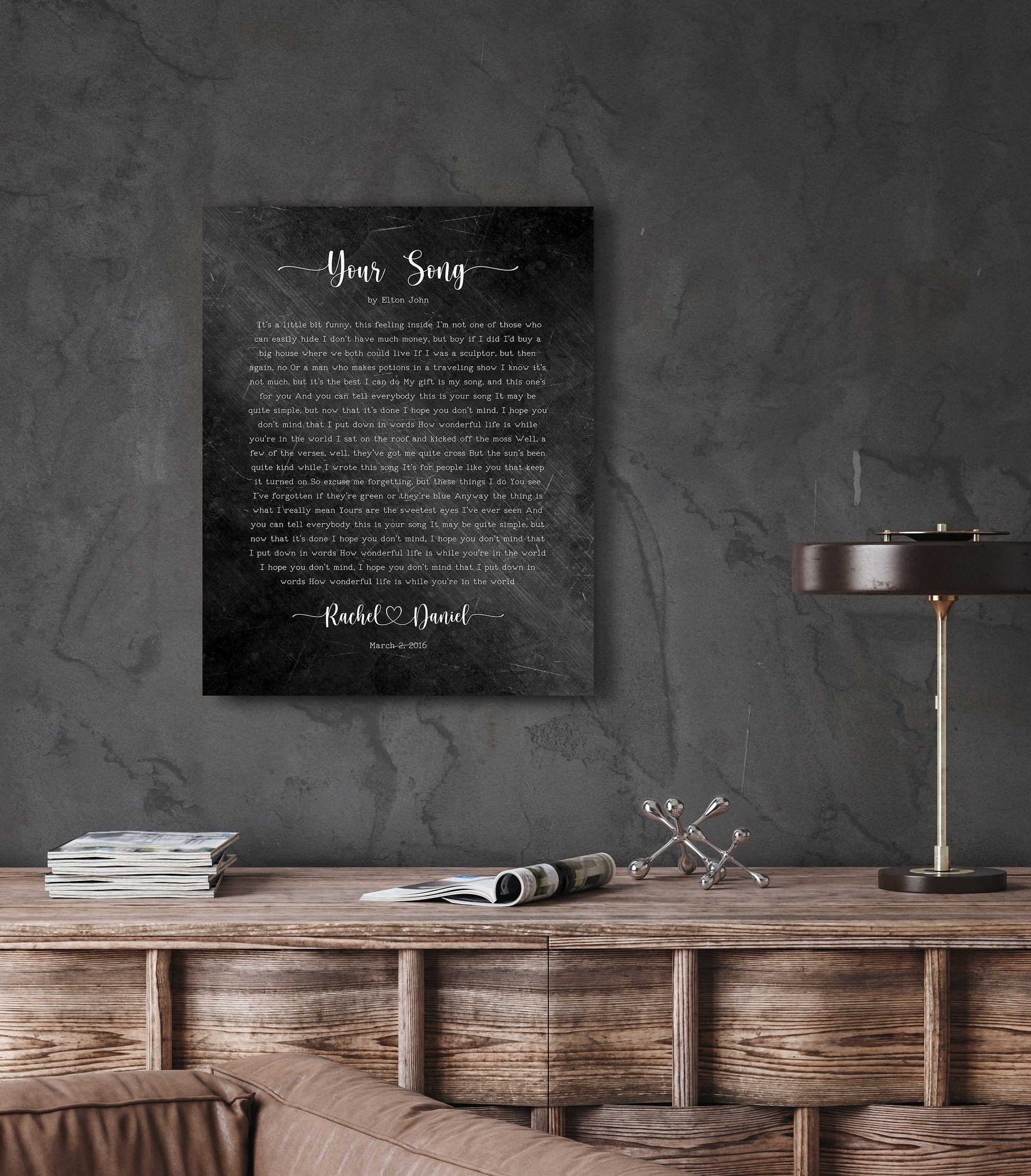 6th anniversary gift for Wife, 6 Year Anniversary Gift for Him