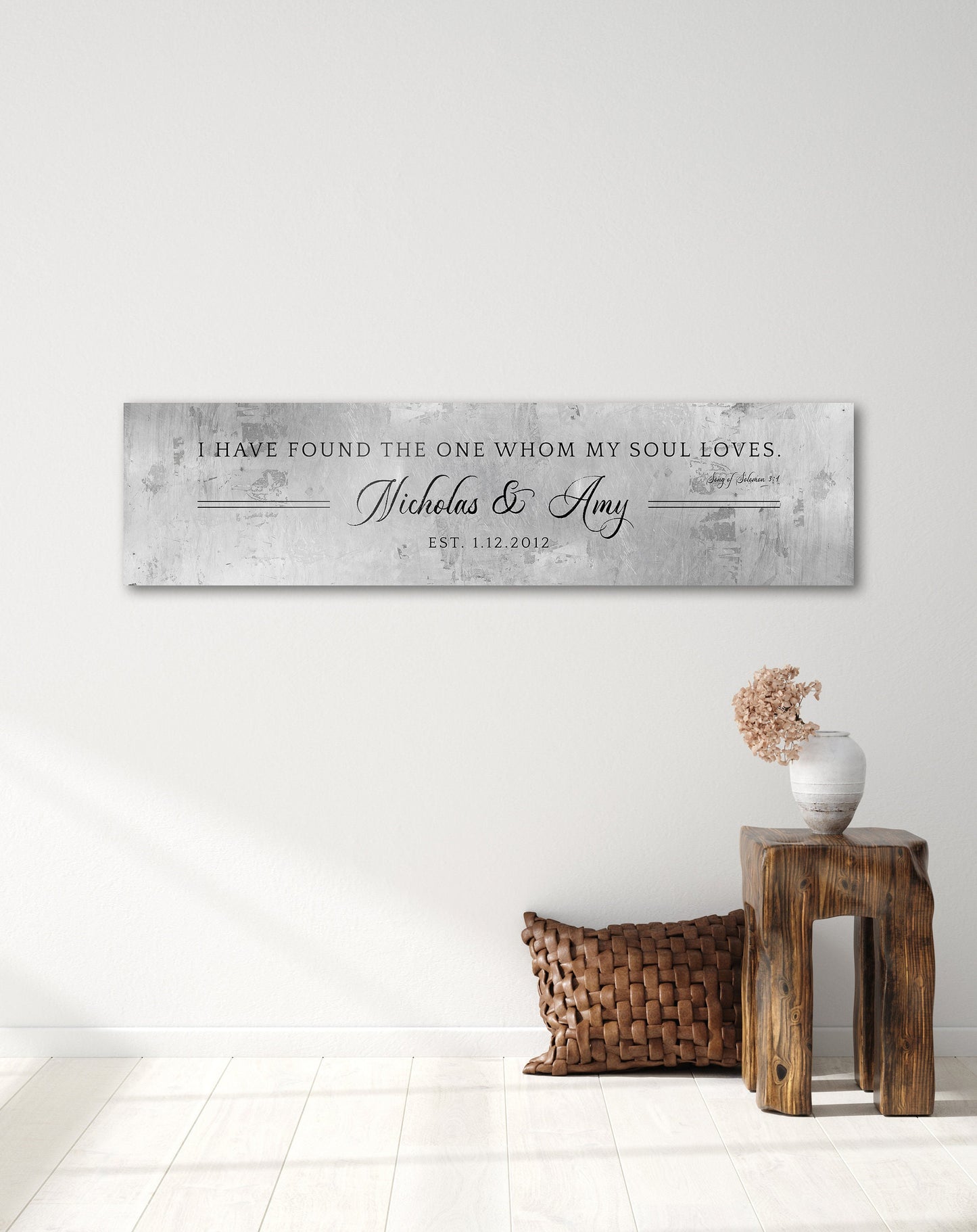 Tin Anniversary Gift, Personalized Gift