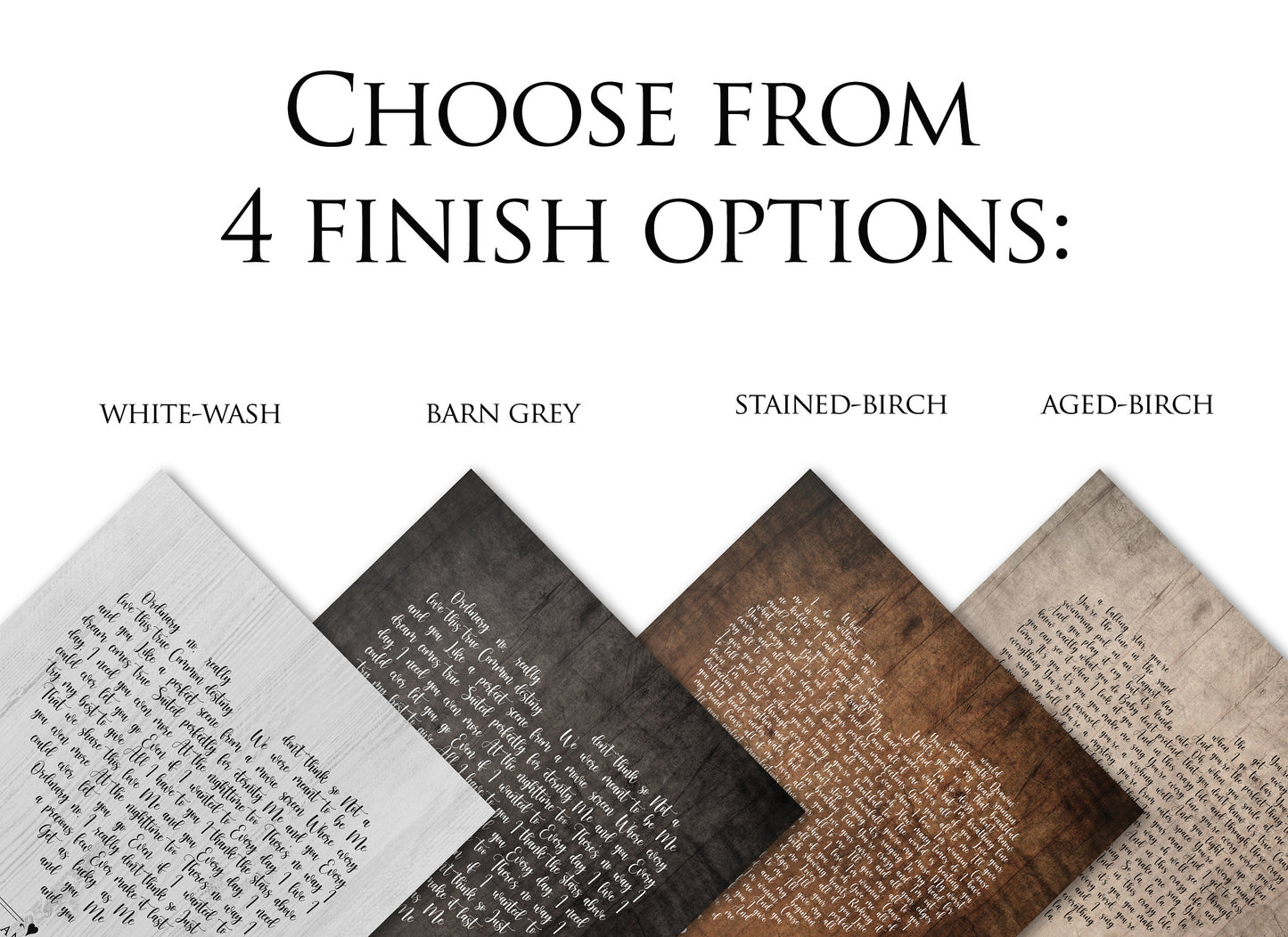 5 Year Anniversary gift for Wife, Wood Anniversary Gift