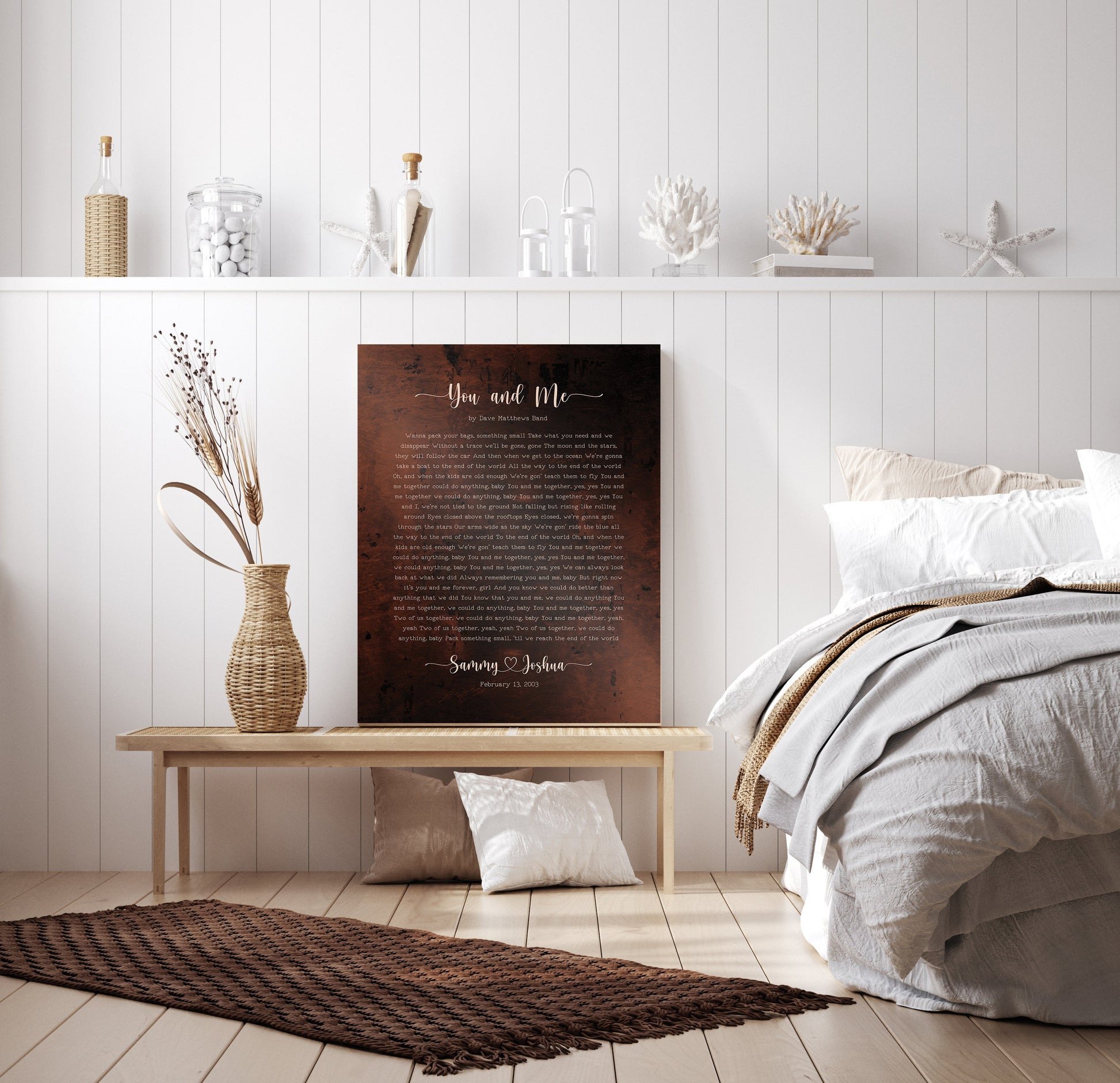 19 Year Anniversary Gift for Him, Bronze Anniversary Gift