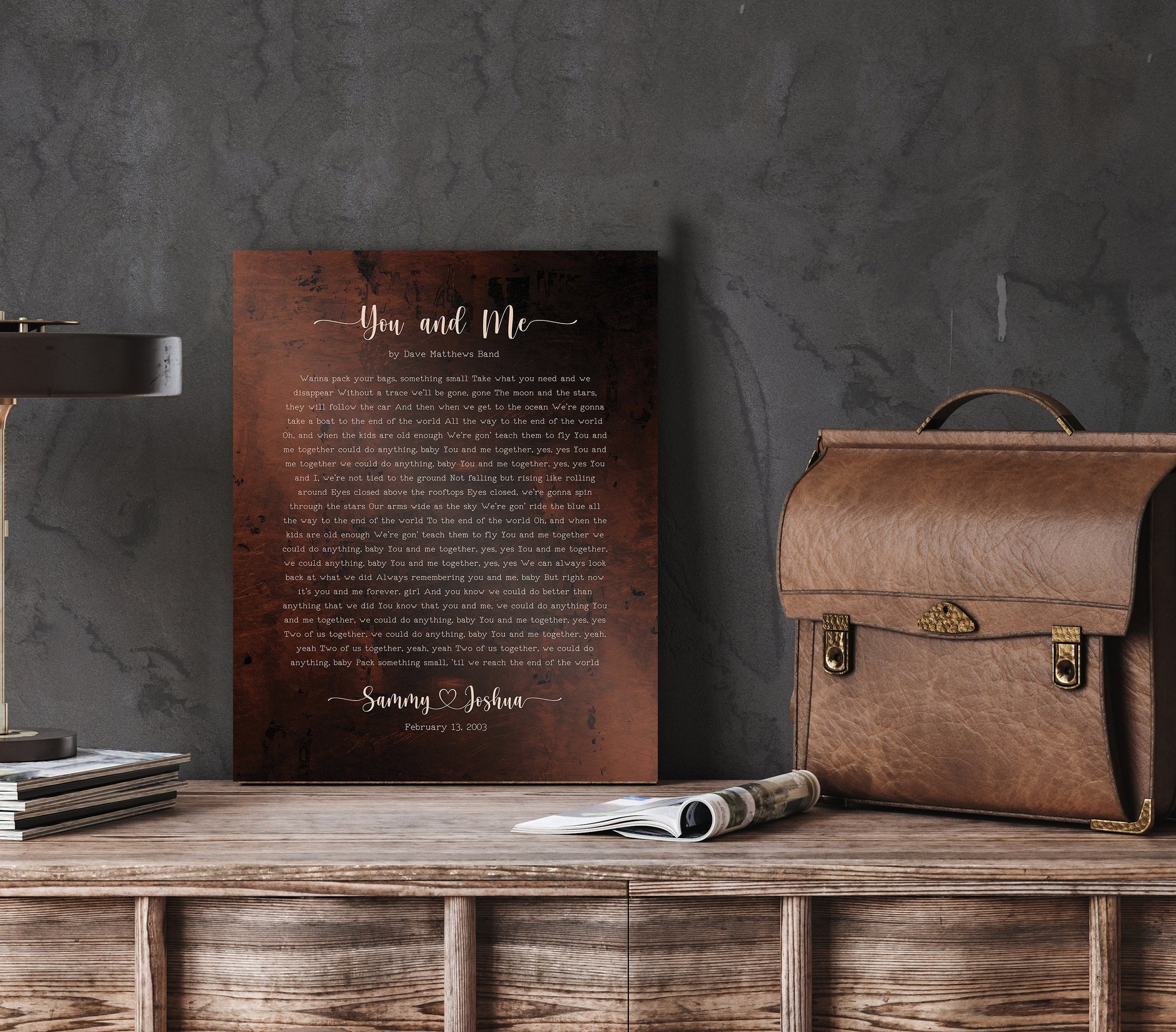 19 Year Anniversary Gift for Him, Bronze Anniversary Gift