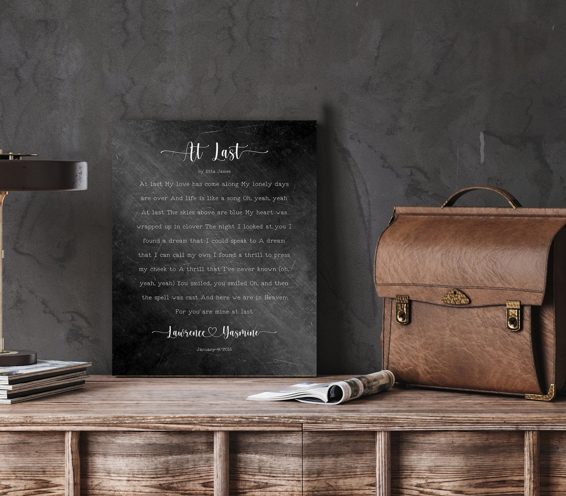 6th anniversary gift for Wife, 6 Year Anniversary Gift for Him