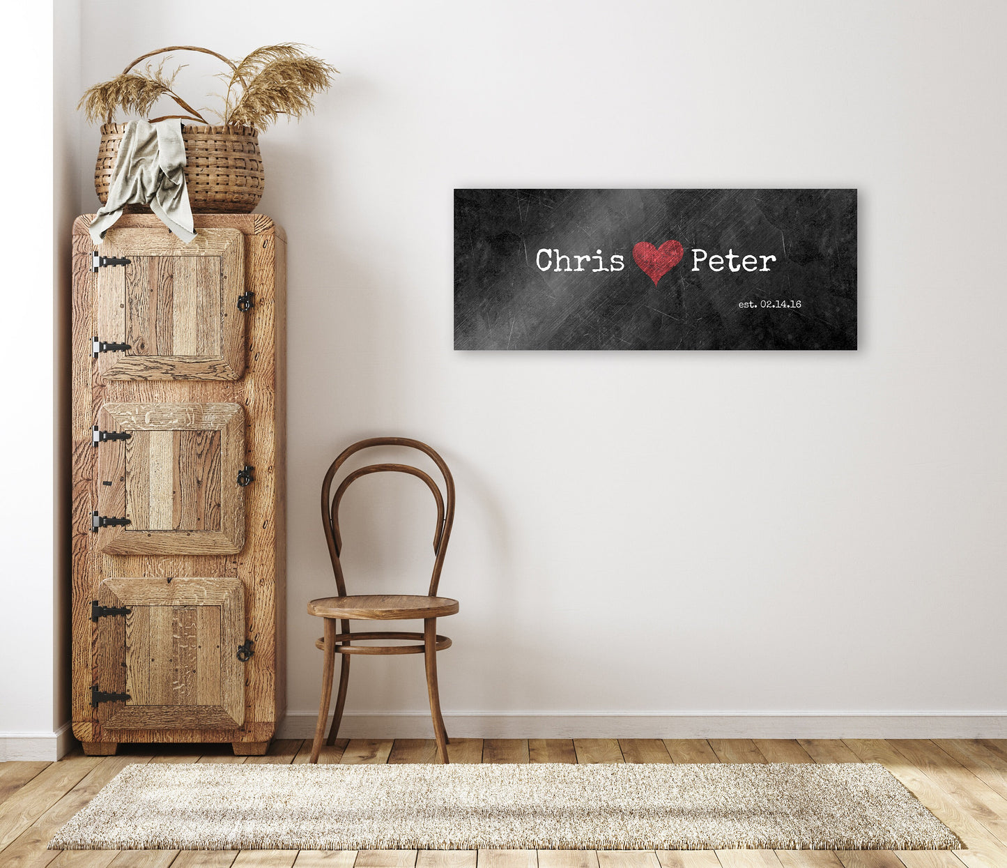 Couples Name Sign, 6 Year Anniversary Gift, Iron Anniversary Gift,  Unique Gift,  6th Anniversary Gift for wife, Established Sign, Iron gift