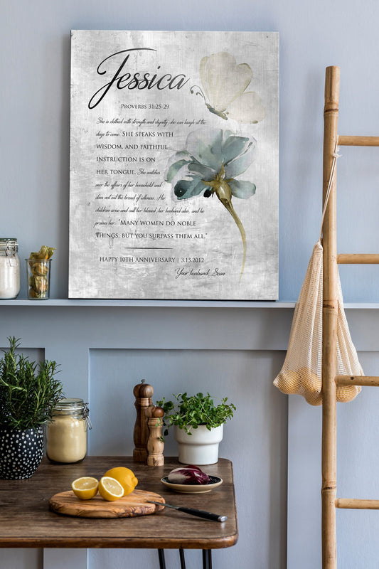 Proverbs 31 Wall Art, Custom Prov 31