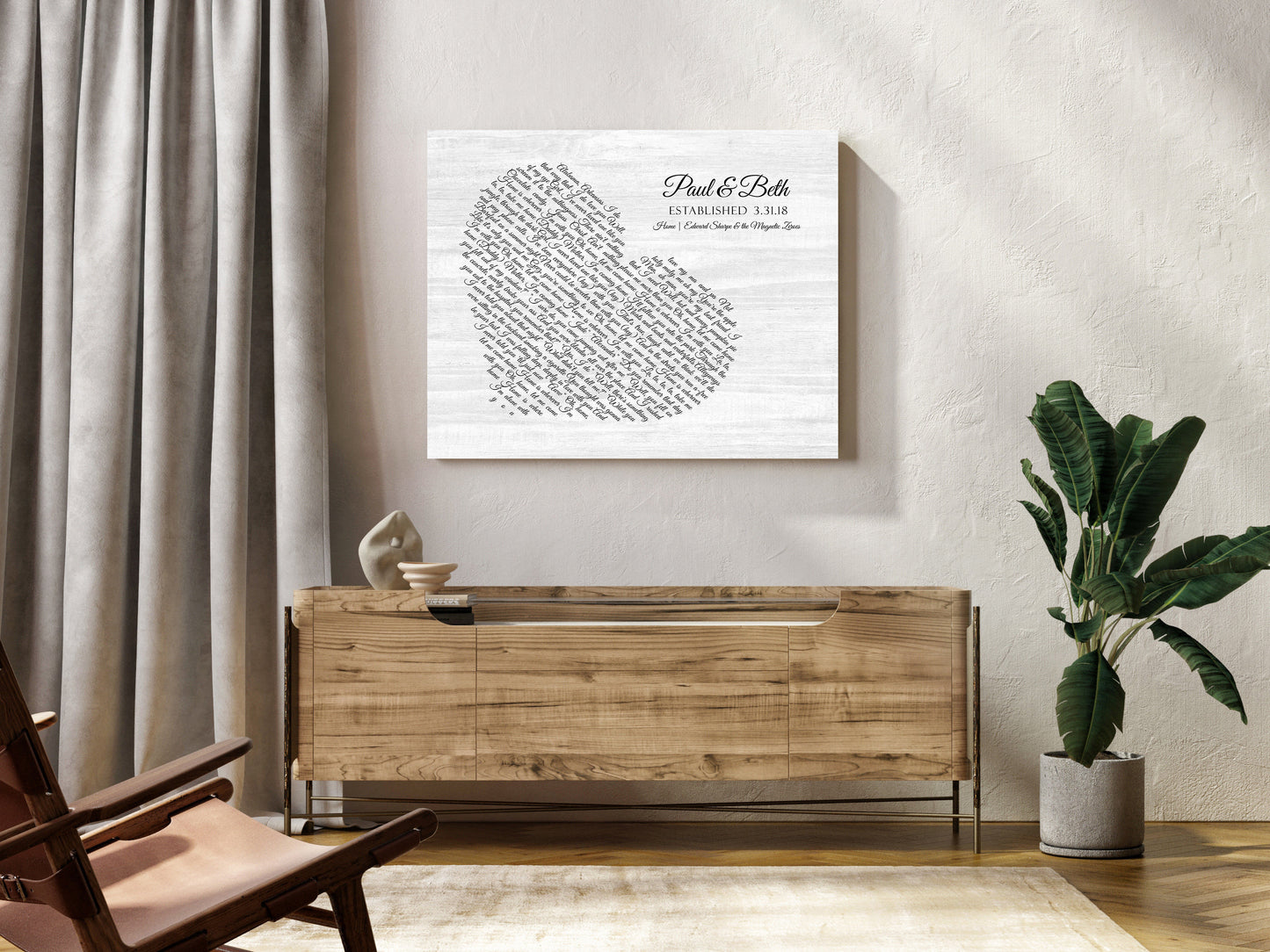 Country song lyric Sign, Custom song art, Wood Gift for Wife, Romantic gift, 5th Anniversary Gift for wife, Song lyric wall decor with heart