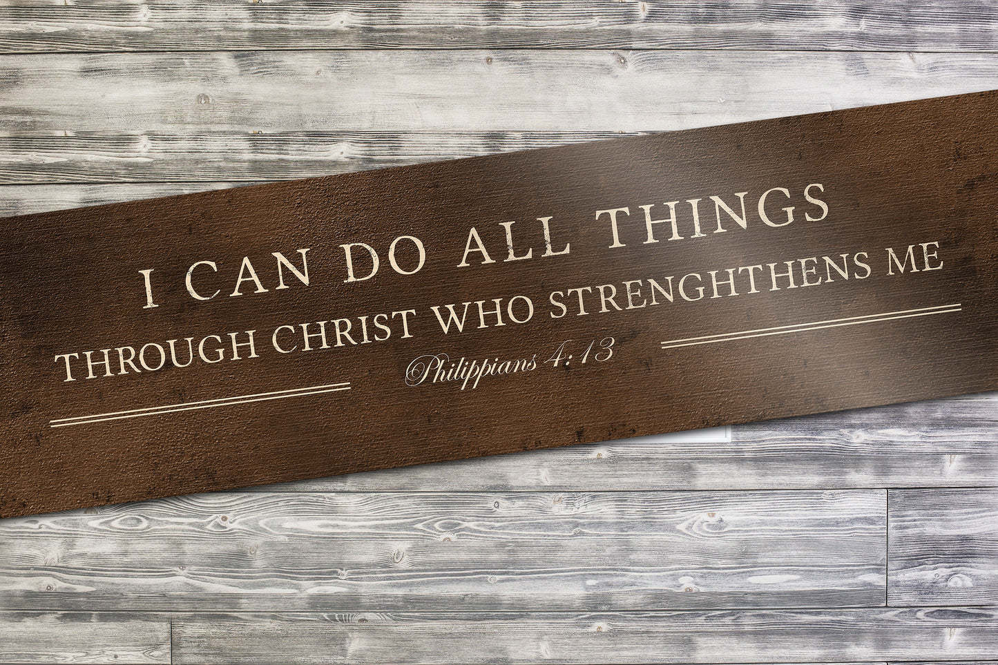 I can do all thing, Phil 4:13, Scripture Wall Decor, Rustic Scripture Art, Christian wall hanging, Bible Verse Decor, Inspirational men gift