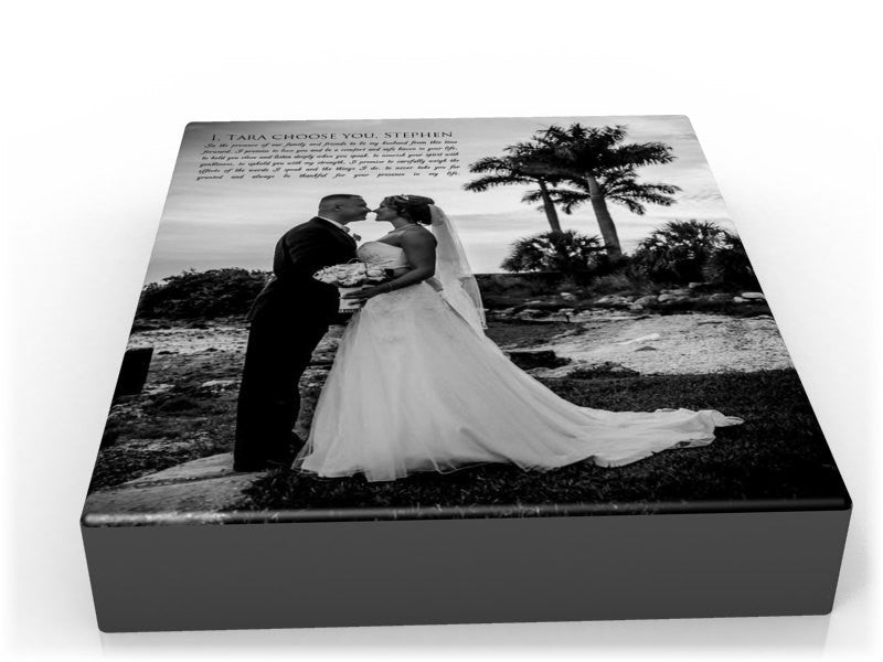8x10 Words with Photos Canvas - Fine art and canvas personalized anniversary and inspirational gifts