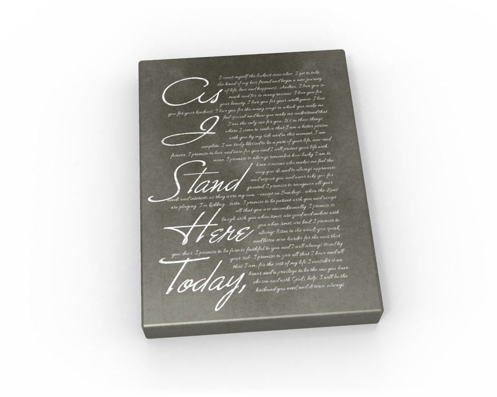 First Dance Song Print - Fine art and canvas personalized anniversary and inspirational gifts